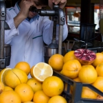 Delicious! Freshly squeezed juice and pastries in Istanbul
