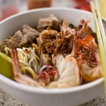 Delicious! Singapore prawn mee